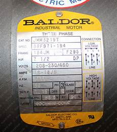 Baldor Industrial Motor