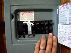 Main Electrical Distribution Panel