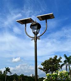 Solar Powered Lighting Poles