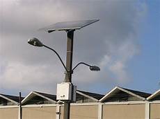 Solar Powered Lighting Poles