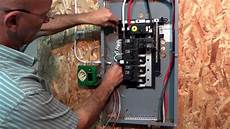 Distribution Panel Wiring