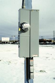 Temp Power Pole