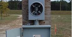 Temporary Power Pole