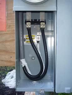 Temporary Service Pole