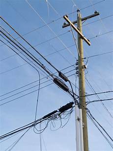 Wooden Electric Pole